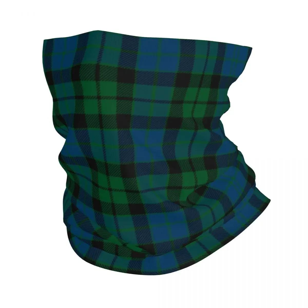 Modern Mackay Tartan Plaid Bandana Winter Neck Warmer Men Windproof Wrap Face Scarf for Ski Fashion Gingham Gaiter Headband