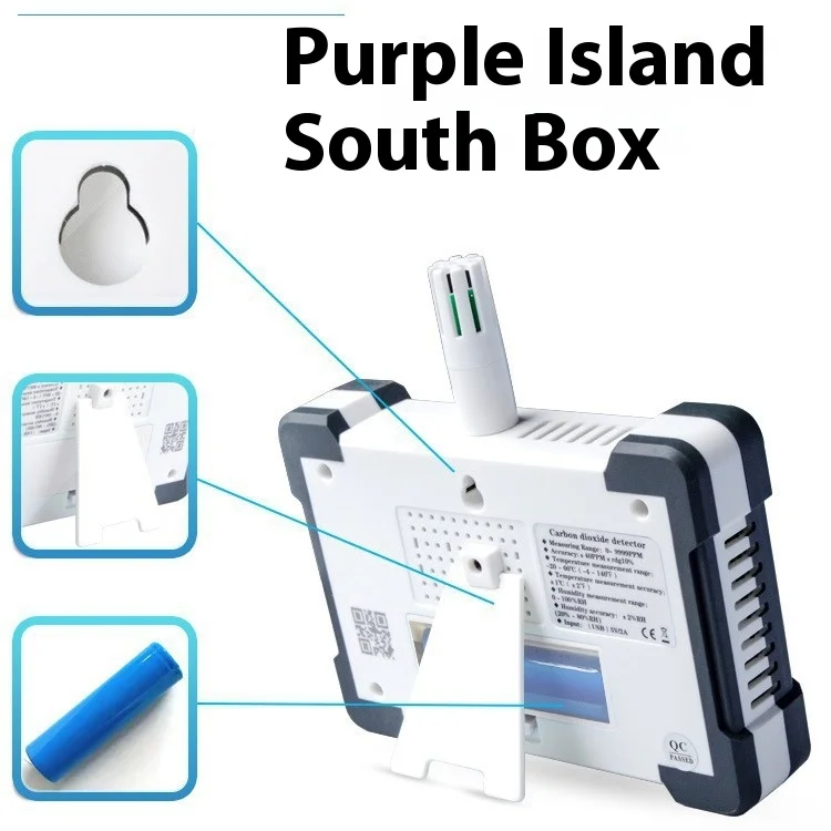 Air quality tester Professional portable alarm WIFI household accurate multi-functional formaldehyde and gas detector