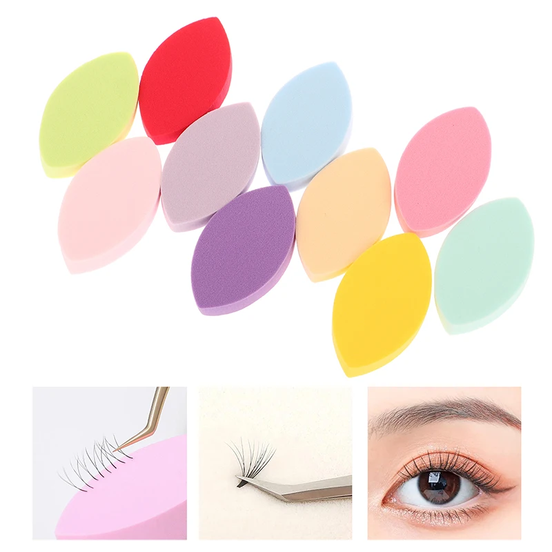 Neu: 20-teiliges Set wiederverwendbarer Übungsschwämme für Wimpernverlängerung, Wimpern-Mapping, Zubehör und Werkzeuge zur Wimpernpräsentation