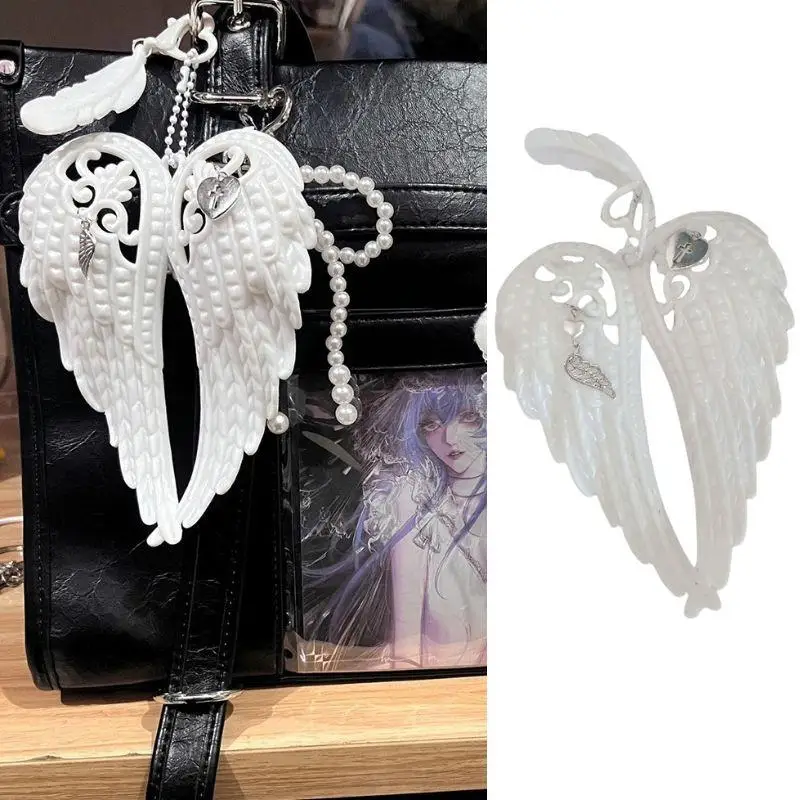 Wings Shape Carabiner Acrylic Keychain