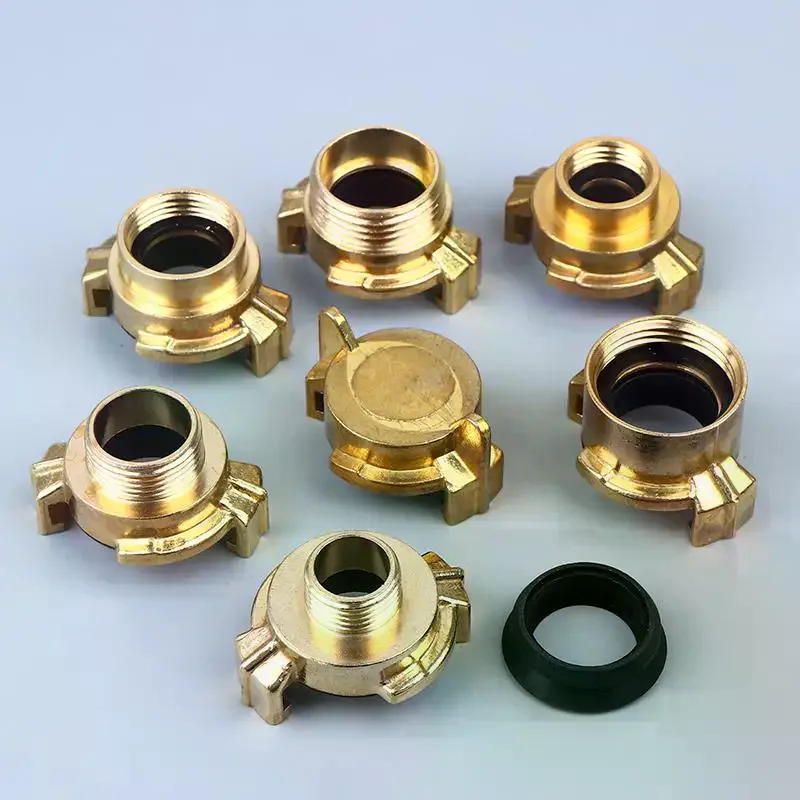 Garden Hose Quick Connect Set, DN15 DN20 DN25 Copper Claw Coupling Tap Connectors