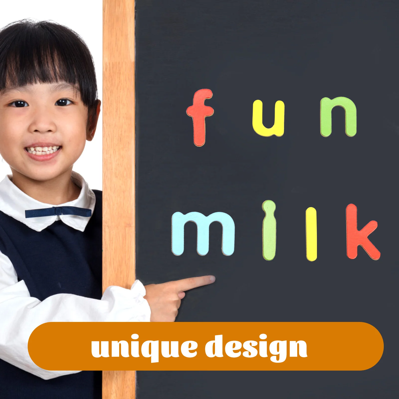 3 set 3 Sets Colorful Alphabet Number Fridge Magnets Wooden Educational Kids Cognitive Learning Abc 1-3 Math Refrigerator Magnet