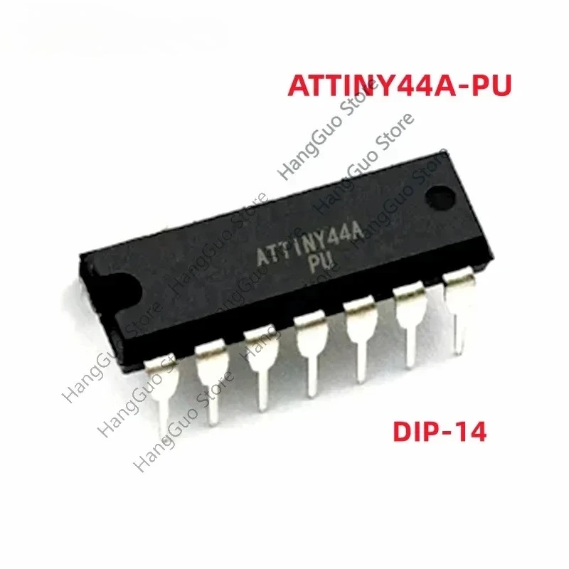 10Pcs/Lot Original ATTINY44A-PU ATTINY44A DIP-14 IC Chip