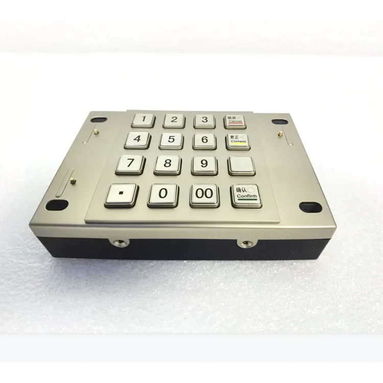 Waterproof and explosion-proof metal encryption keyboard for terminal equipment
