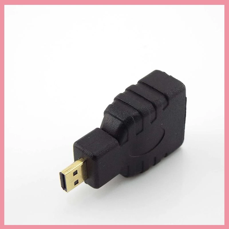 1/2/5Pcs Micro HDMI-compatible to Adapter Male to Female Type D to A Cable Connector Converter for Xbox 360 for PS3 HDTV B6