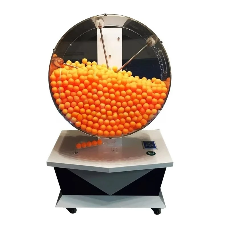 Tennis Ball Machine with Large Capacity 1500 Balls Lottery Machine for Sale in Blue Color