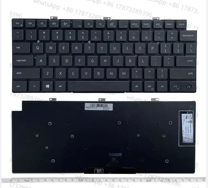 New US Keyboard for DELL LATITUDE 13 7300 7320 E7320 5320 018YPJ PK1330R2B00 DLM20F5