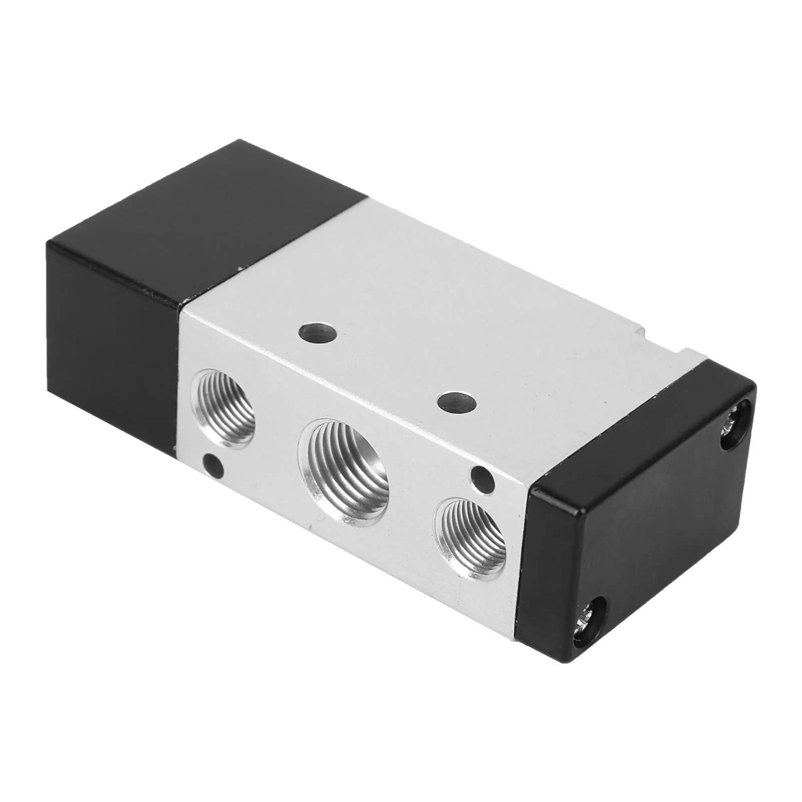 Pneumatic Control Valve, 2-Position 5-Way Pneumatic Control Valve Air Valve Aluminum Alloy Mechanical Accessory