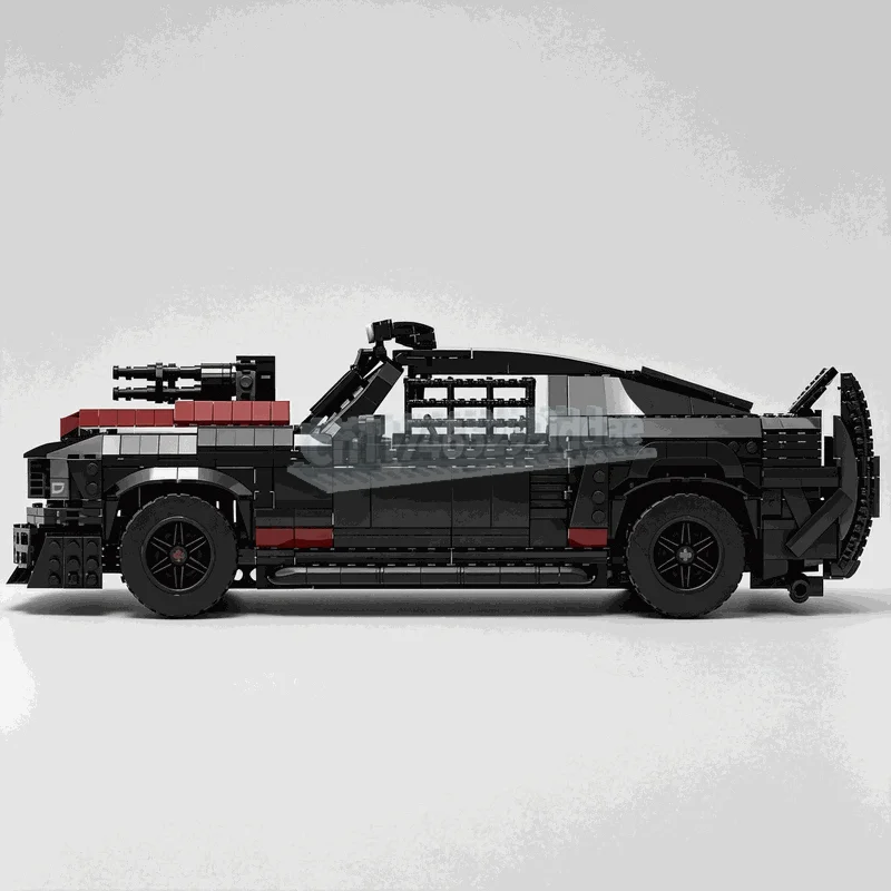 1552PCS Mustang Concept Vehicle MOC Car Model Custom Puzzle Technical DIY Assembly Educational Building Blocks Collection Gifts