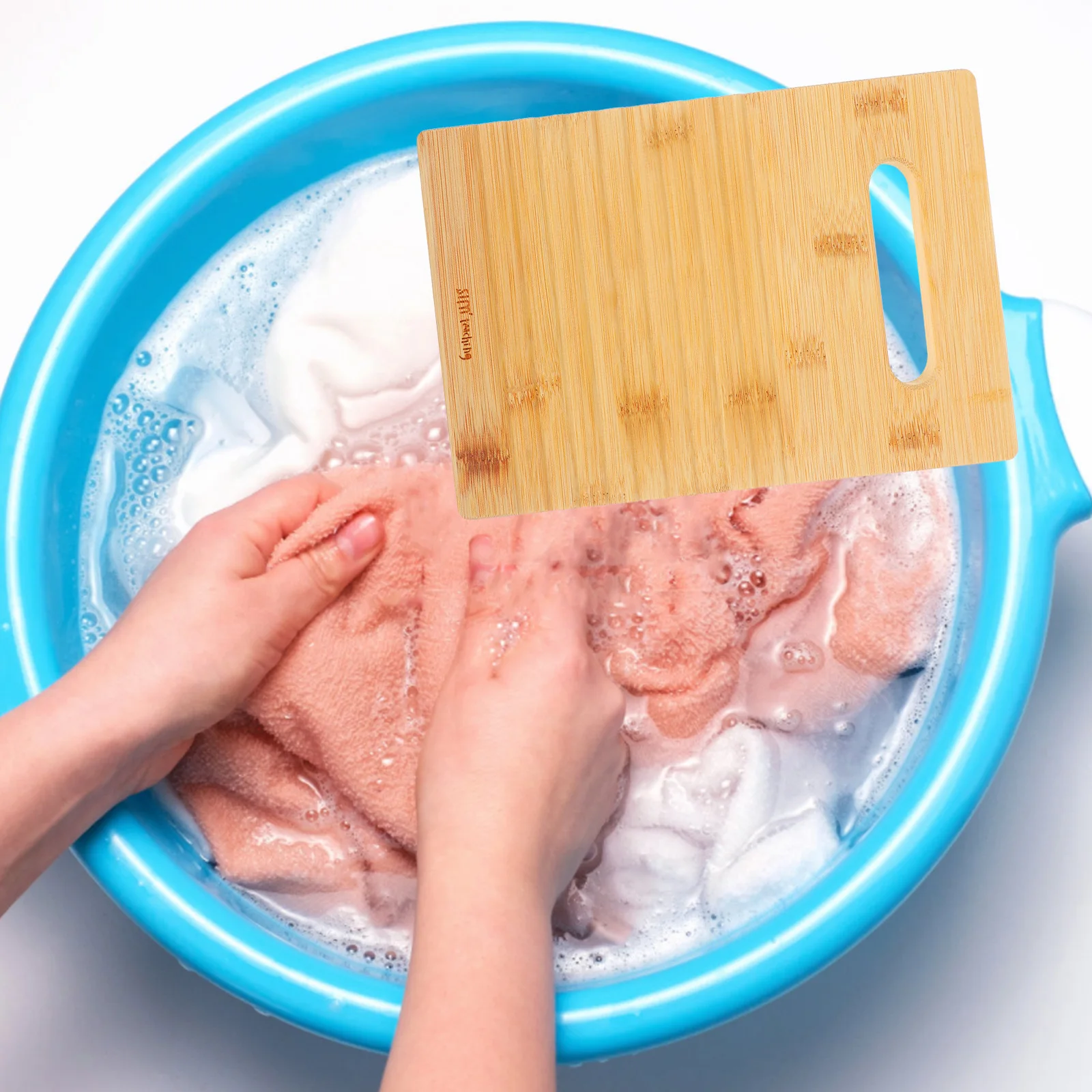 

1Pcs Laundry Washboard Portable Durable Lightweight Clothes Washing Board Travel Household Use Socks Baby Clothing