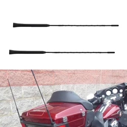 1Pair Motorcycle Antenna Mast For Harley Davidson Road Street Electra Tour Glide