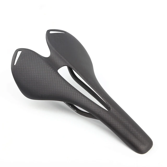 Siodełko rowerowe 3K Ultralight Carbon vtt racing seat Wave Road Bike Saddle dla mężczyzn bez jazdy na rowerze Mata rowerowa Spare Par