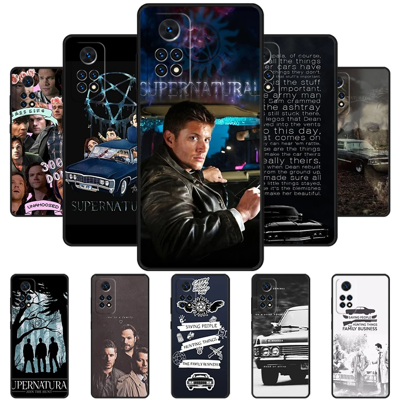 Supernatural C-Celular Funda Phone Case For Redmi Note 11 EPro 11S 10T 9S Promax 8 Pro Xiaomi Mi 11 12X 12S Ultra Cover