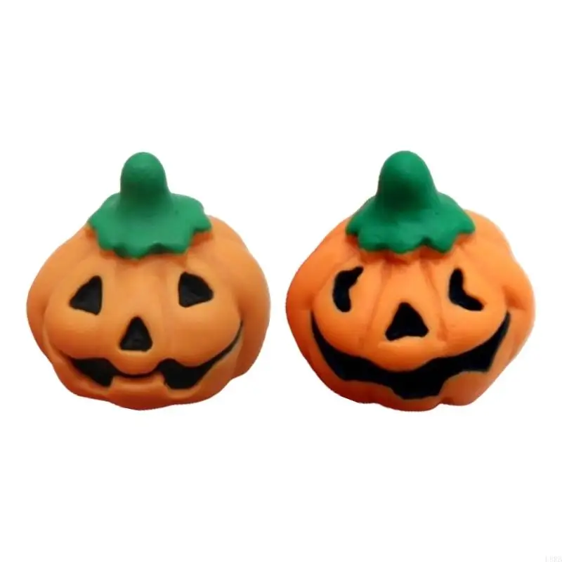 Halloween Doll House Accessoire Realistische Pumpkin Figurine Festival Scene Decors L8RB