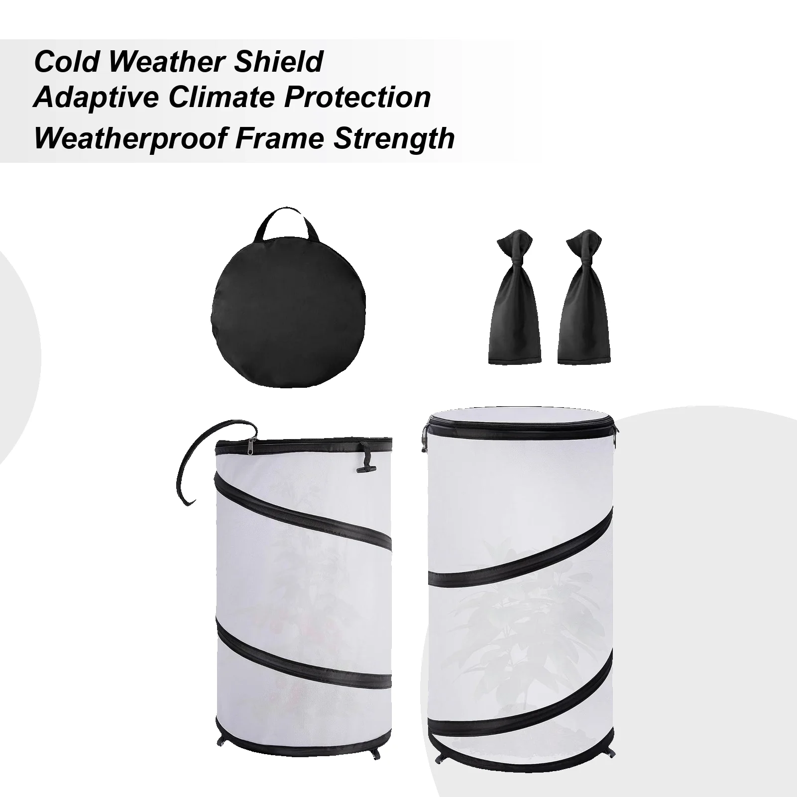 

Frost Blankets For Outdoor Plants PopUp Winter Frost Plant Cover Round Garden Plant Frost Protection Tent For Greenhouse