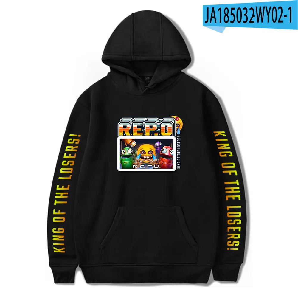 

Hot Game R.E.P.O. Robot Game Merch Hoodie Men and Women Hip-hop Sports Pullover Sweatshirt Casual Everyday Wear