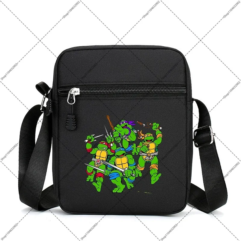 Teenage Mutant Ninja Turtles Shoulder Bags for Women Men Fashion Crossbody Bag Outdoor Portable Unisex Handbags Party Gifts New view 3