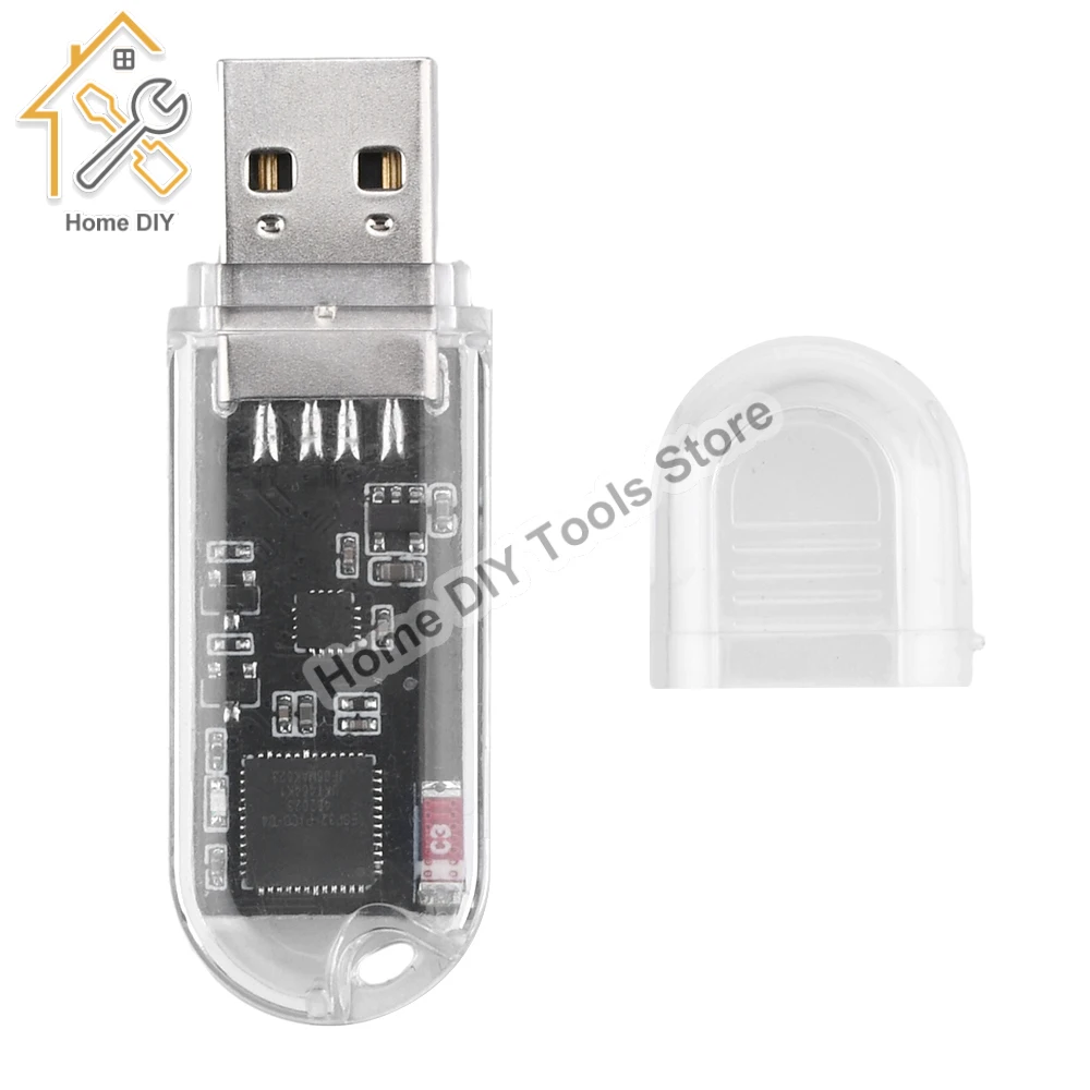 ESP32 Development Board WIFI BT Module for USB Dongle Hardware Key 4MB Flash CH343P MINI USB Flash Disk Tools