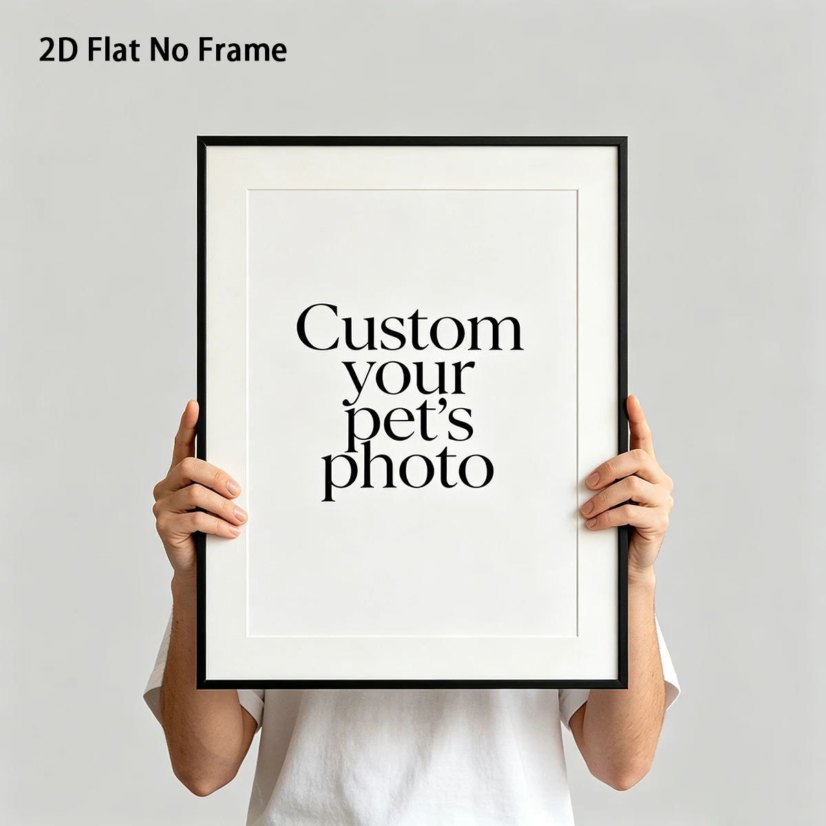 Custom Pet Photos Dog Anniversary Gifts Custom Posters Canvas Wall Art Custom Family Photos Personalized Art Prints