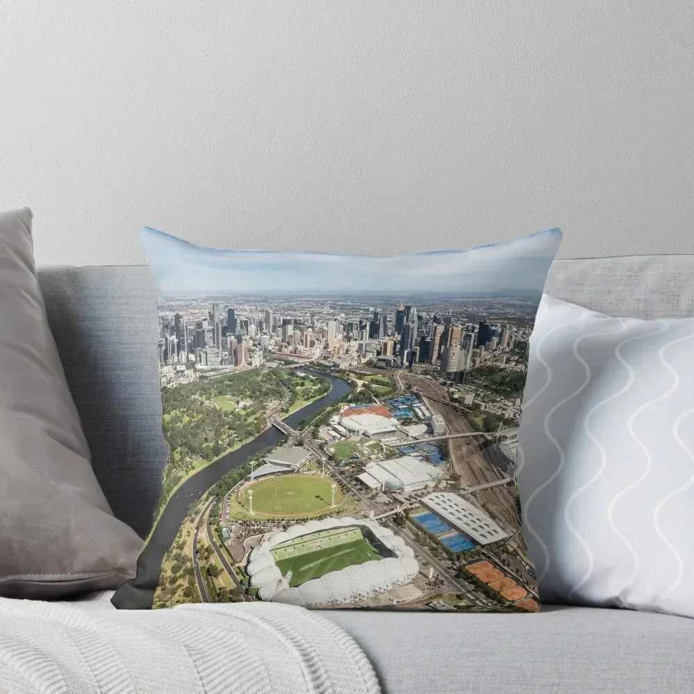 Melbourne Cityscape Throw Pillow pillow cover christmas Sofa Pillow Cover Cushions For Children christmas ornaments 2025