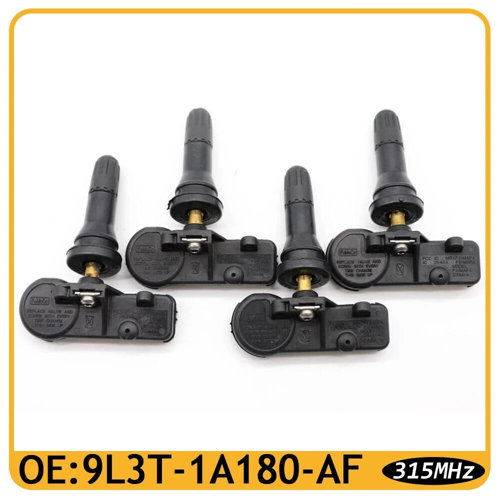 

1/4 Pcs TPMS Tire Pressure Sensor DE8T-1A180-AA 9L3T-1A180-AF 9L3Z-1A189-A For Ford Fusion Escape Focus Mercury Lincoln 315MHz