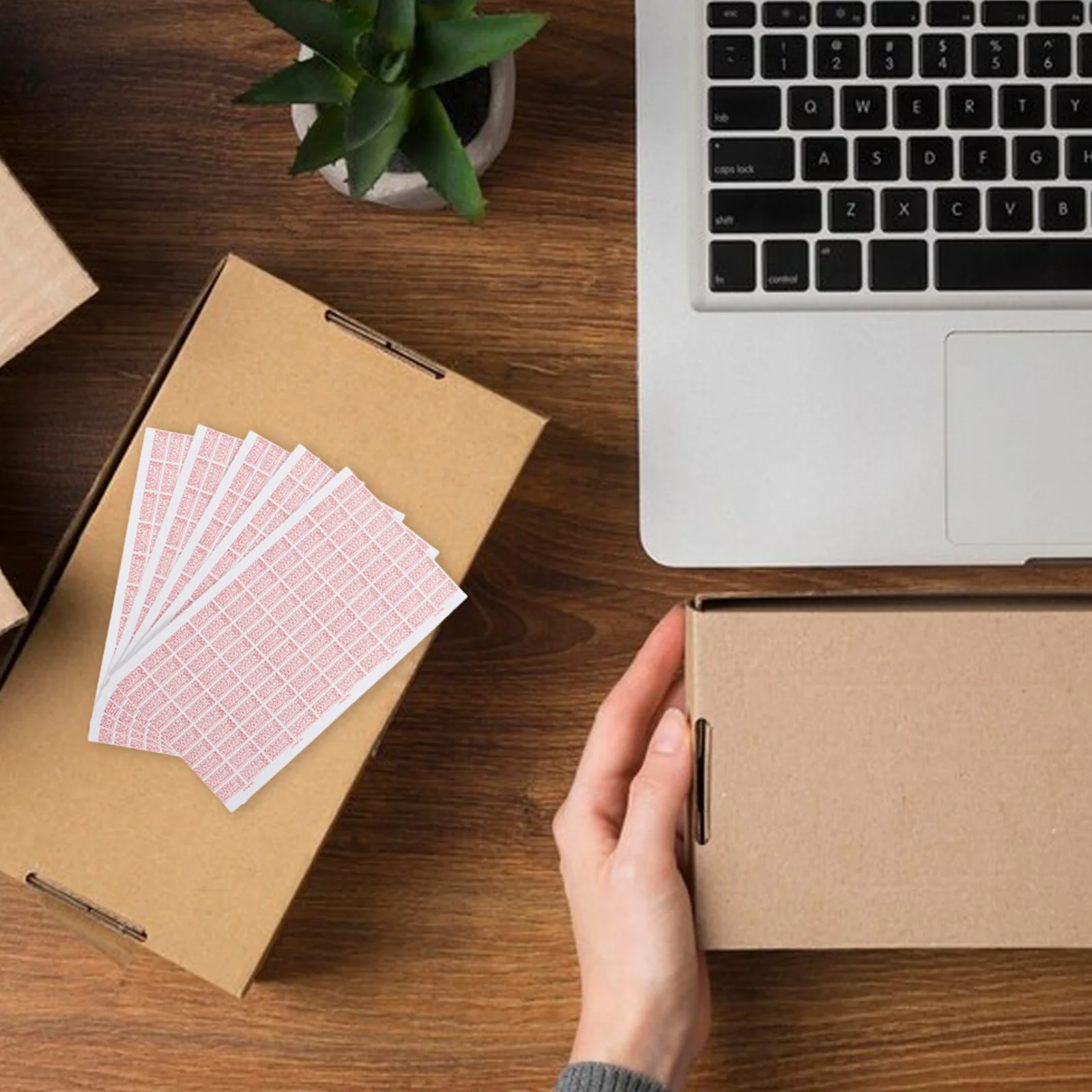 

5 Sheets Tamper Evident Sticker Clear for Electronics Machinery Warranty Void If Broken Damage Indication Strong