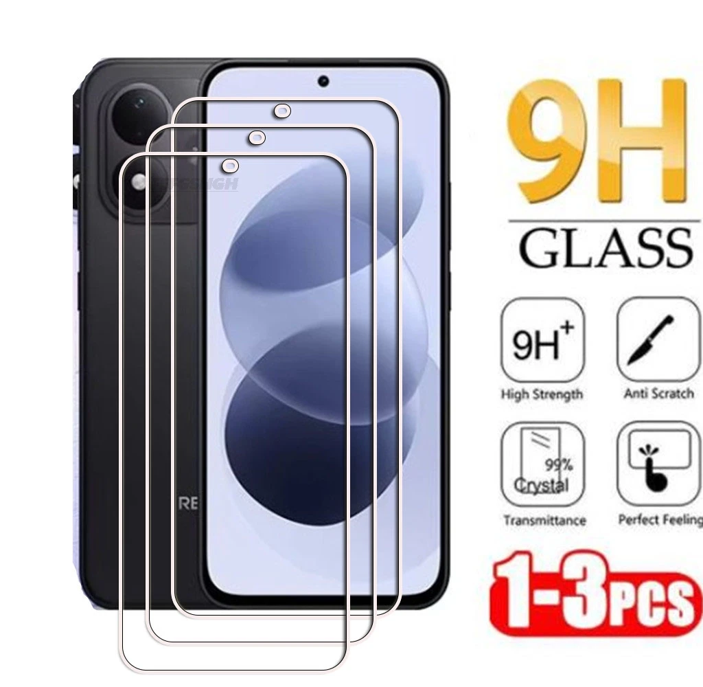 1-3 PCS HD Tempered Glass For Xiaomi Poco M8 Power 5G 6.99