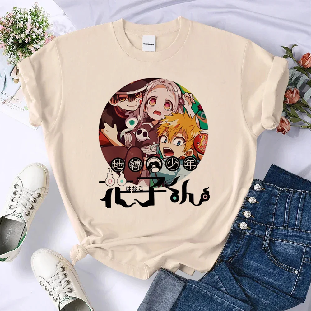 Toilet Bound Hanako Kun t-shirt korean clothes Y2k women streetwear Psychedelic Pop Culture top tees Y2k Vintage 2000s