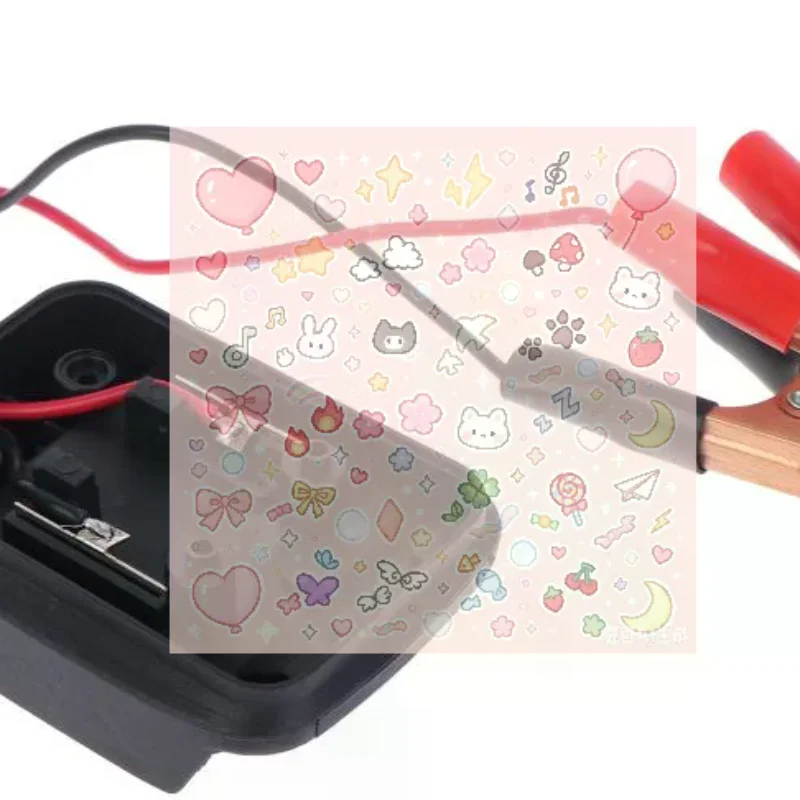 1Pcs Lithium Battery Power Generator Adapter Battery Converter Clip Cable For 18V Lithium Power Tool Battery