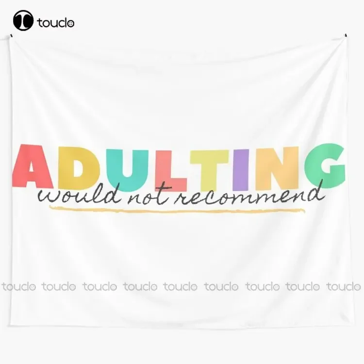 New Adulting Would Not Recommend Tapestry Tapestry Wall Hangings For Sale Blanket Tapestry Bedroom Bedspread Decoration