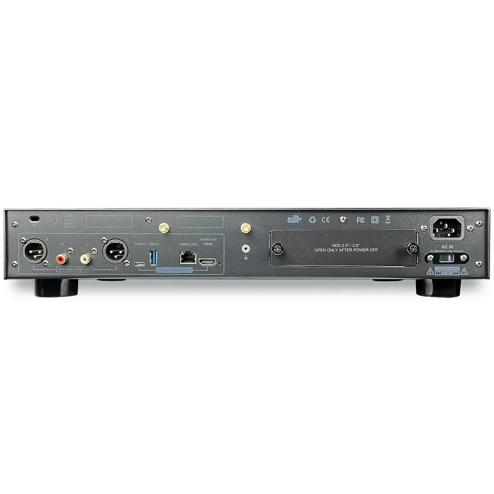 ESS9038Q2M DAC HDD Decodificatore multimediale audio digitale PCM Hi-Fi DAC Streamer X-MOX Audio 32BIt