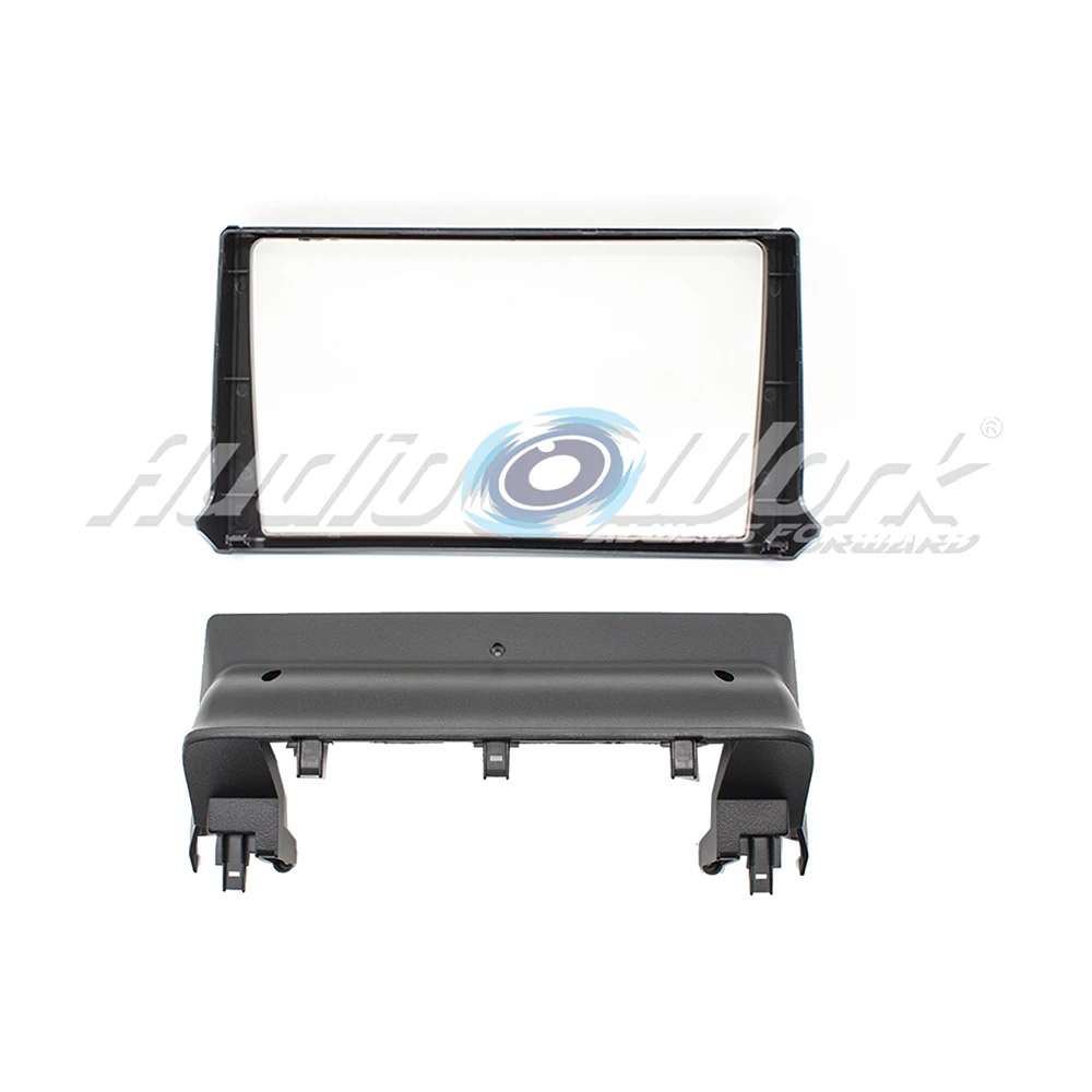 10 Inch 2Din Car Stereo Fascia Frame for Toyota RAV4 2020 2021 2022 2023 2024 Dash Panel Mount Trim Kit Adapter