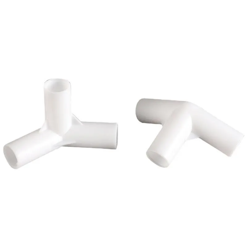 

20Pcs Plastic Tent Joint 135 Degree Tee Connector for 12mm Pipe Durable Three Way Pipe Adapter Children Tent Greenhouse Part
