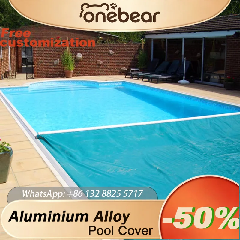 

Any Size Custom Solar Powered Automatic Roller Pool Cover Aluminum Electric Heat Insulation Waterproof Outdoor Pool Cover