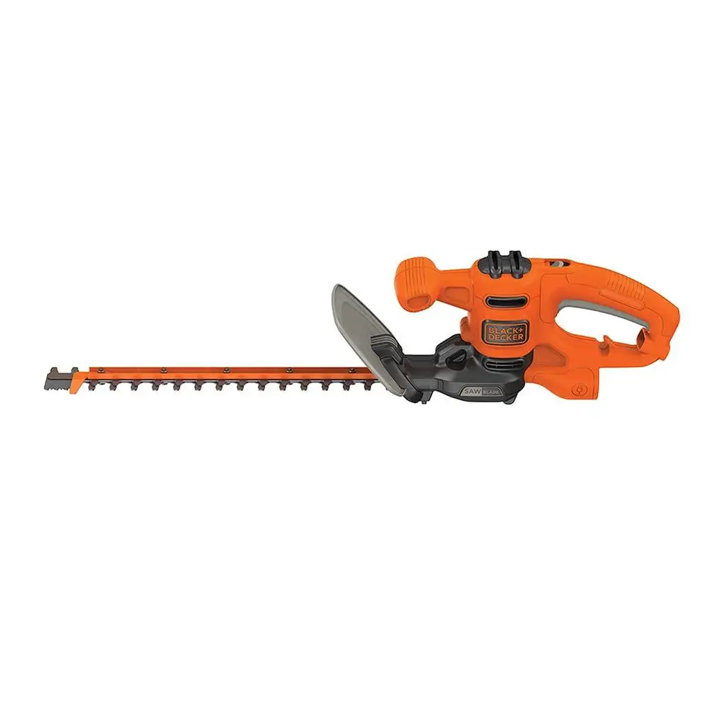 16-Inch Dual-Action Blade Hedge Trimmer with 3.0 Amp Motor Lightweight & Compact Comfortable Trimming Sawblade Cuts Branches up