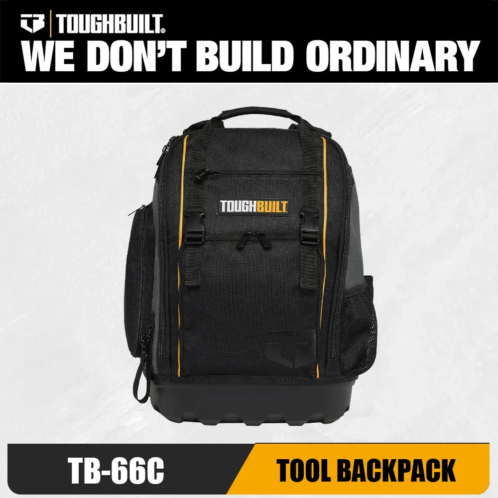 

Рюкзак для инструментов TOUGHBUILT TB-66C, 1 шт., профессиональный дизайн, множество карманов для хранения, прочный и надежный.