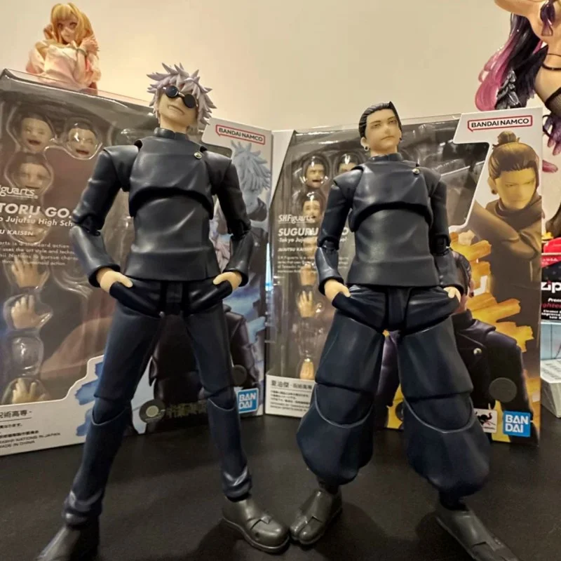 

New Bandai Shf Jujutsu Kaisen Figure Gojo Satoru During The College Years Action Figurine S.h.figuarts Anime Model Doll Toy Gift