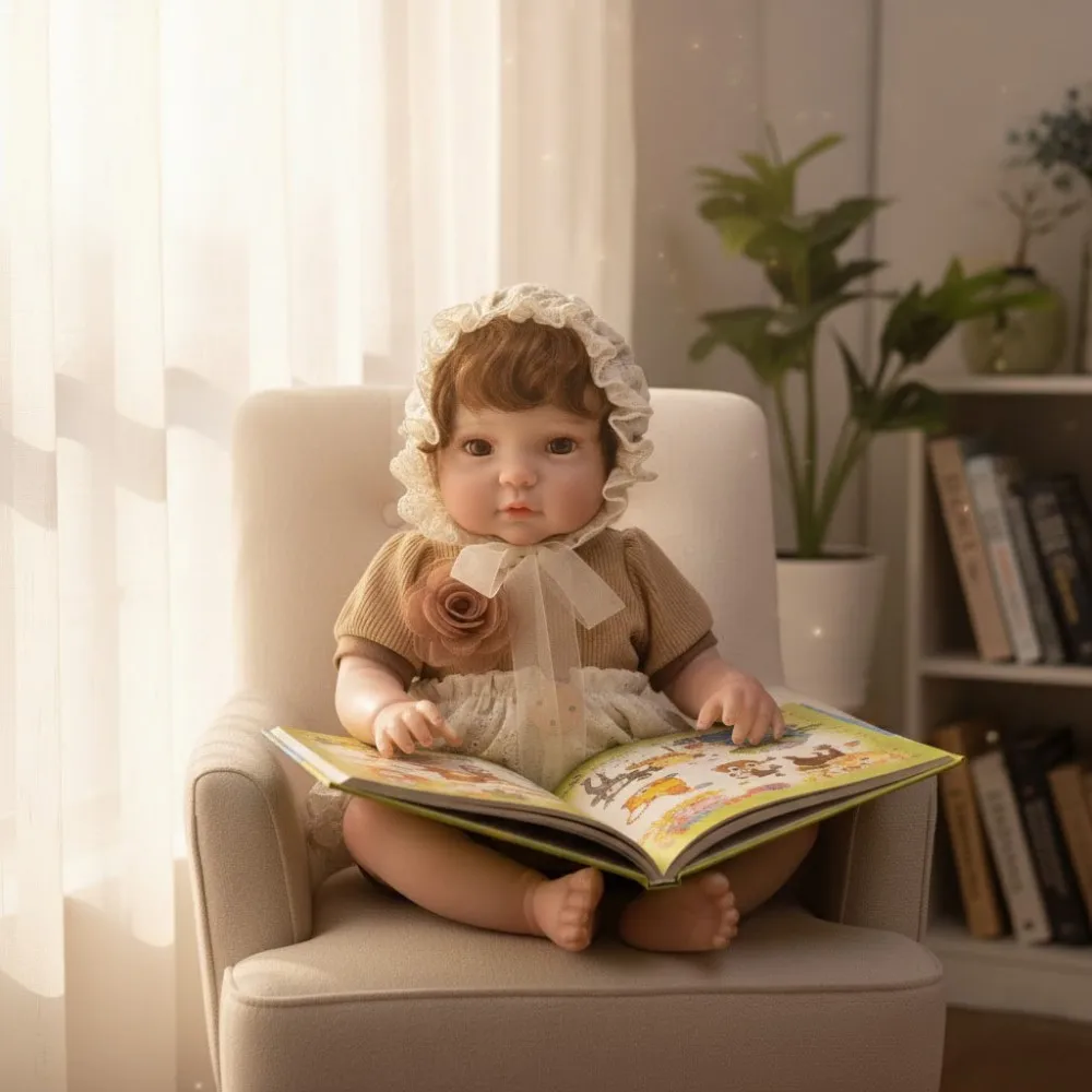 Cloveray, muñeca bebé Reborn realista Kawaii Original de 20 pulgadas, muñeca de vinilo suave súper bonita, juguete hecho a mano de alta calidad, regalos de navidad para niños
