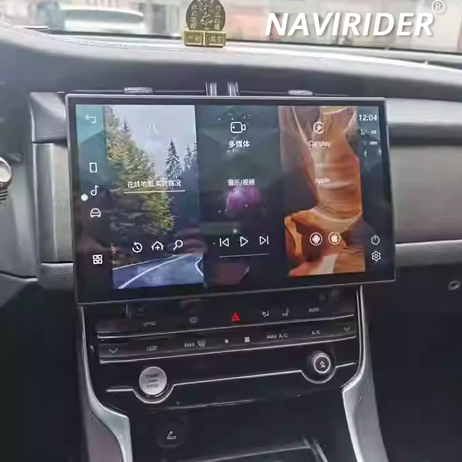 13inch GPS Navigation For Jaguar XF XFL 2016-2019 Android 15 Wireless Carplay Car Radio Multimedia Video Player WIFI Head Unit