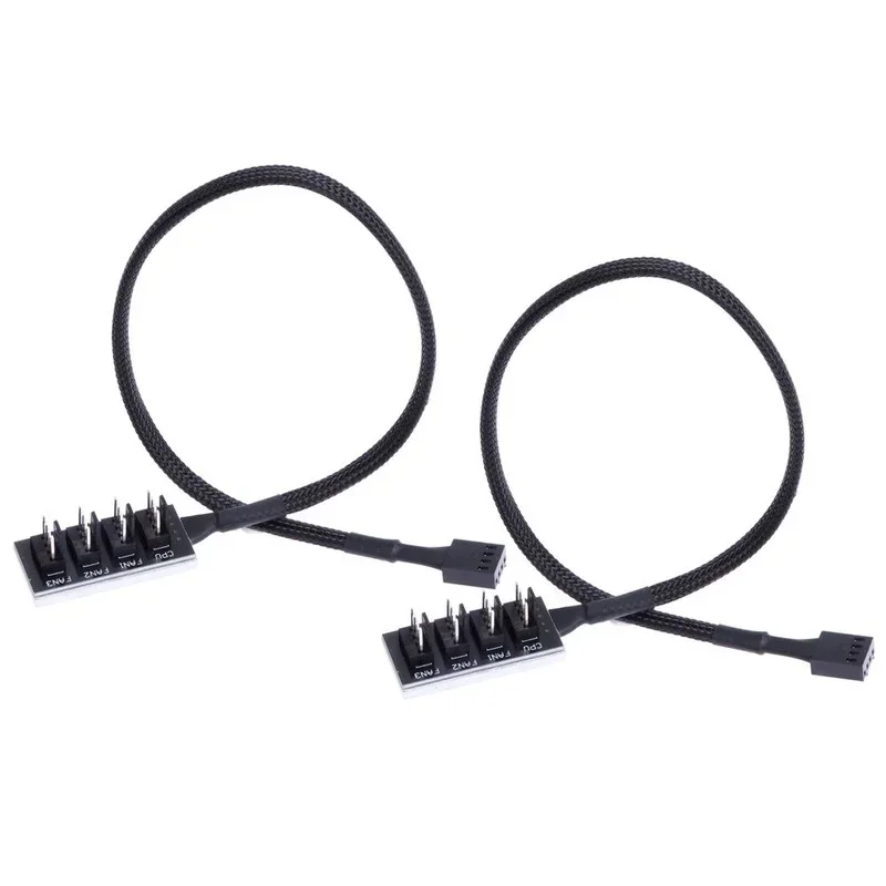 

4 - pins Molex TX4 PWM Fan CPU Hub Computer PC Case Chasis Cooler Power Extension Cable Splitter Adapter Controller 27cm 1 To 5