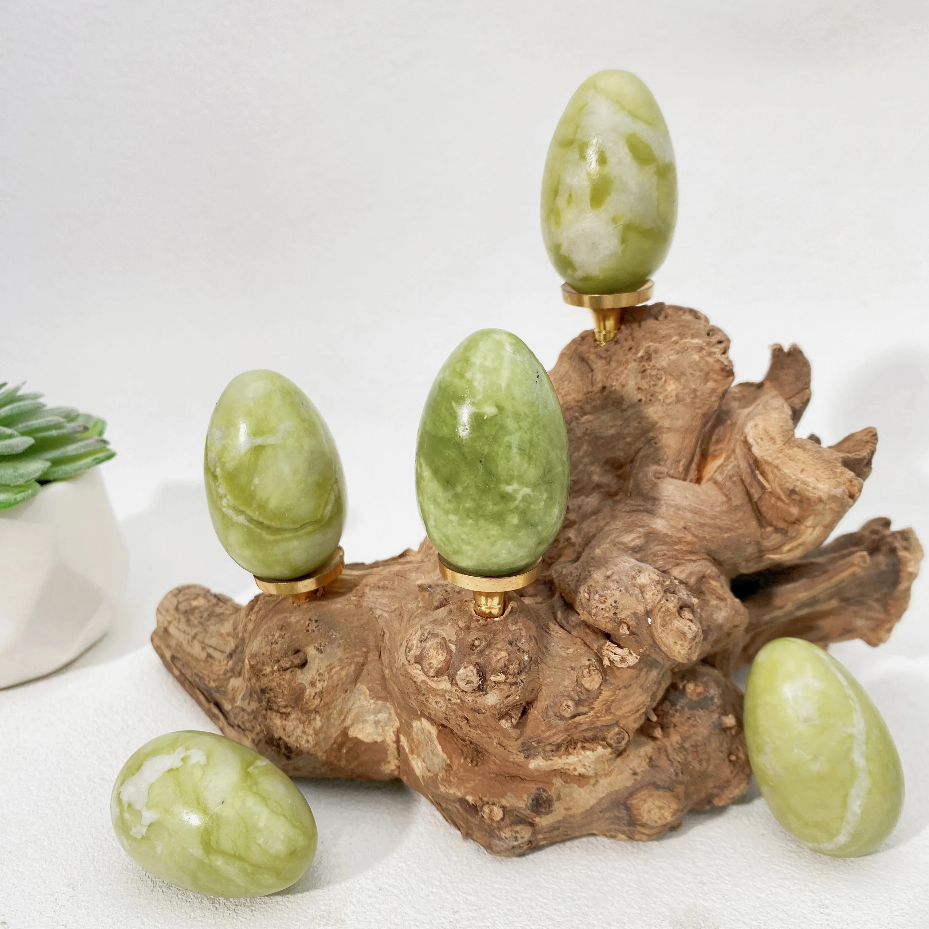 Random 1PC XiuYan Egg,Stone Collections,Excellent Gifts,Family And Friends Gift,Home Decoration,DIY Decorations,Holiday Gift.