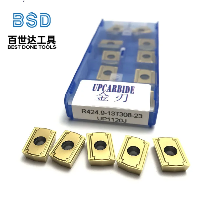 

Твердосплавные вставки R424.9-13T308-23 для сверлильных и фрезерных станков с глубокими отверстиями | Подходит для чугунных/стальных заготовки