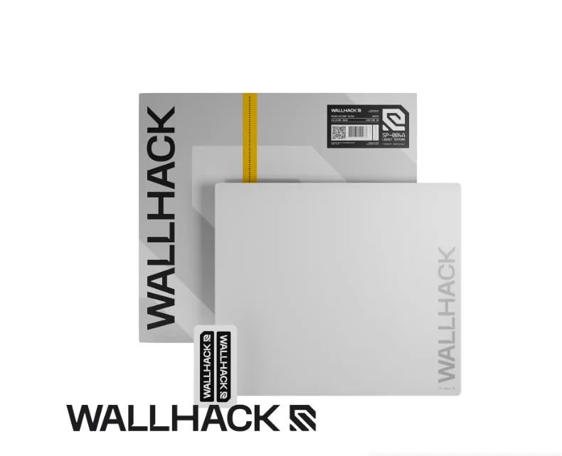 Wallhack SP-005 Glass Mouse Pad 51x44 Black White