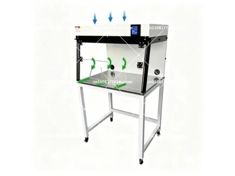 Deposit Laboratory Purification Cleaning Bench Single Person Dust Free Sterile Operation Table with Laminar Flow HEPA Filter
