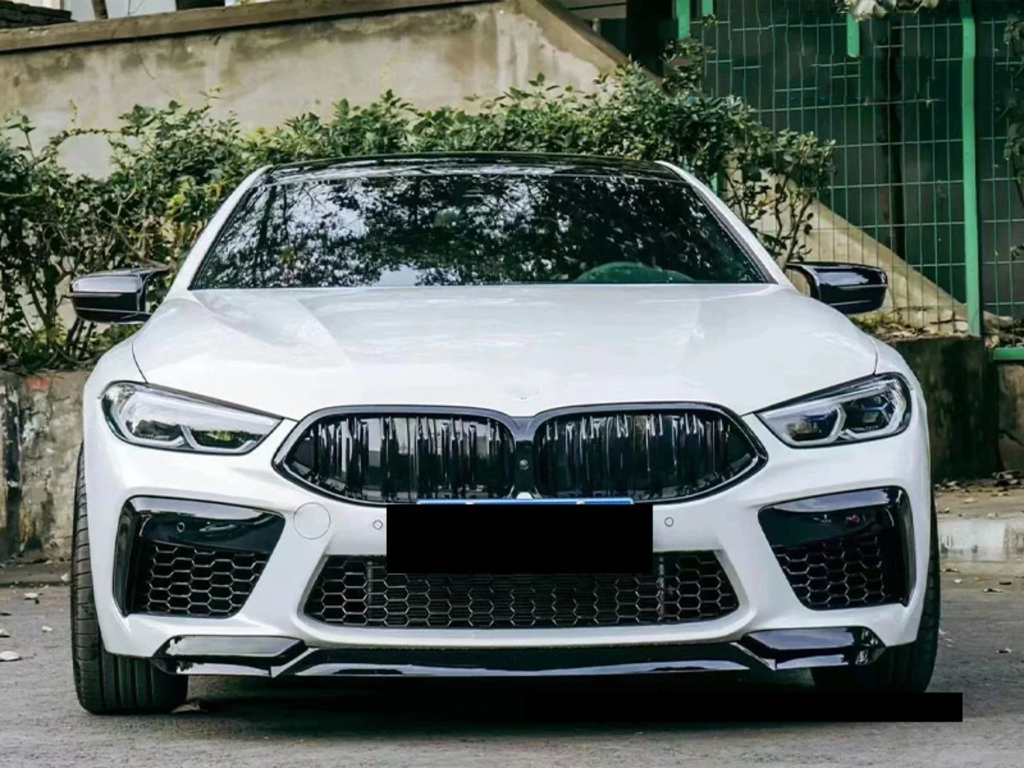 Body Kit For BMW 8 Series 840i 850i upgrade to M8  Front Rear Bumper Grill Mask Fender FOg Lamp Net Car Accessories