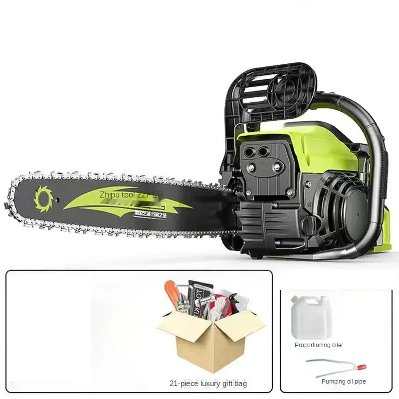 78 deepening cylinder Chain saw logging saw gasoline saw small hand-held chainsaw home original high-power logging machine