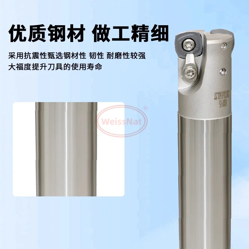 Portautensili per disco fresa ASRF12 ASRF15 per inserto in metallo duro SDMT1205