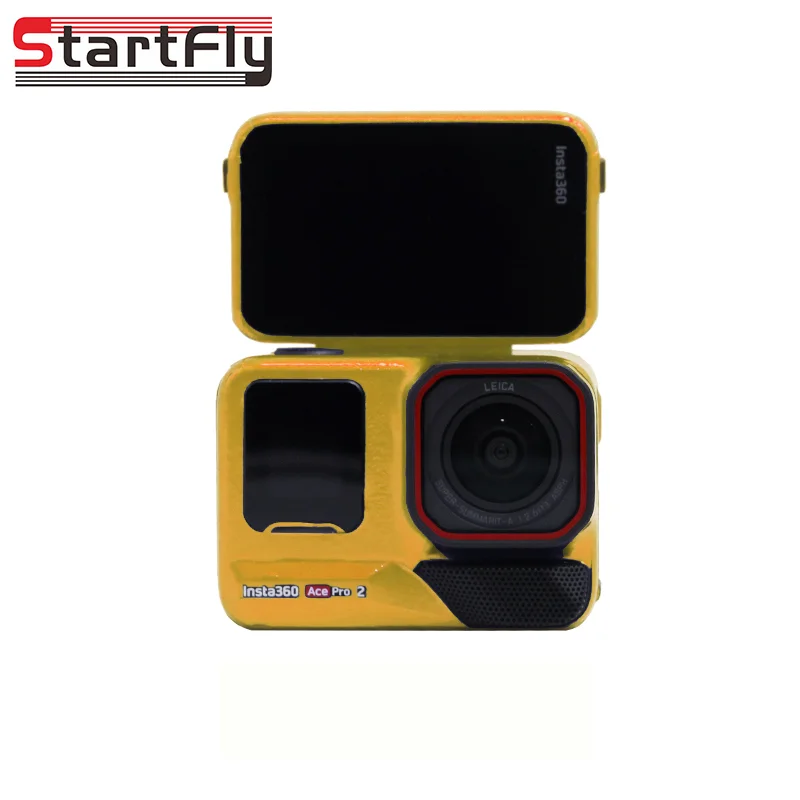 For Insta360 AcePro 2 Camera Stickers Waterproof Anti-scratch Colorful Protective Film  Ace Pro 2 Refit Decals Skin Accessories