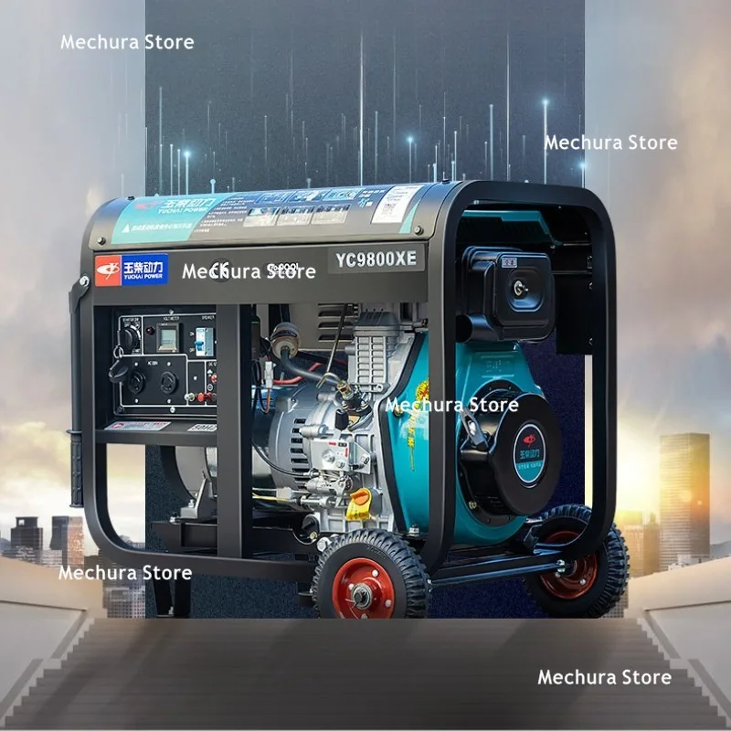 Compact Home Diesel Generator – 5/6/8/10KW, Single Phase 220V & Three Phase 380V, Small Size, Reliable Power Household Use JT60