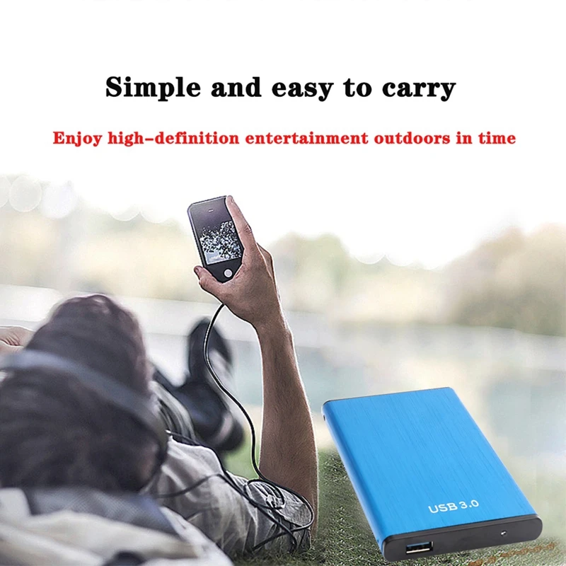 ポータブル外付けHDDハードドライブ、モバイルハードドライブ、PC、デスクトップ、ノートブック、コンピューター、USB 3.0, 2.5インチに適しています
